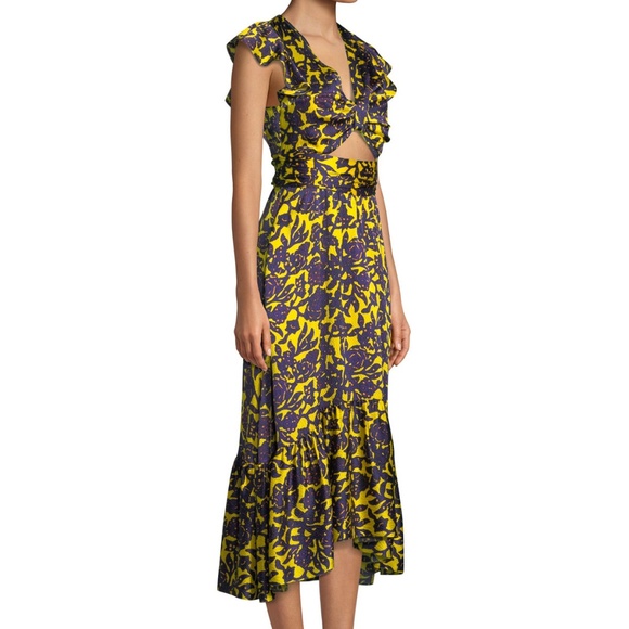 alc yellow dress